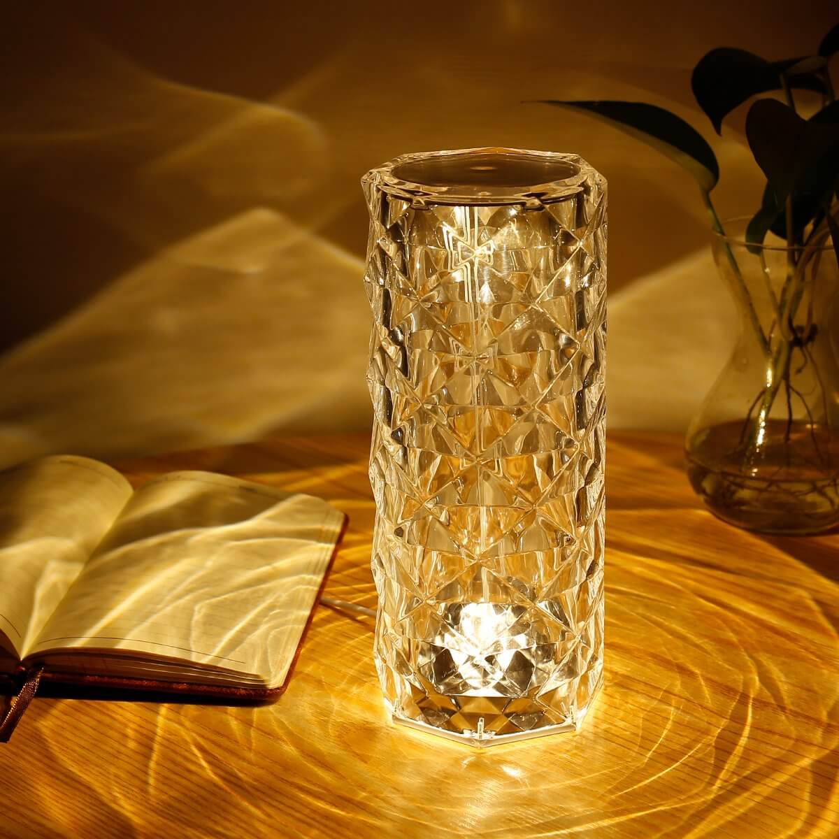 Kristal LED lampa